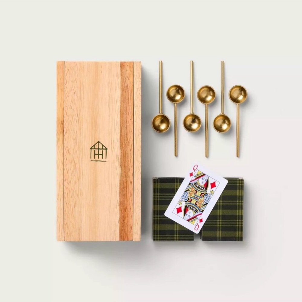 Spoon Card Game Set, 2-7 Players - Hearth & Hand Magnolia, Target Christmas 2024